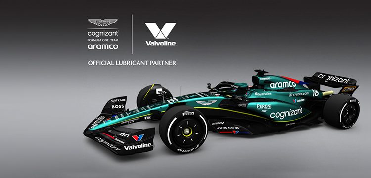  Equipe Aston Martin Aramco Cognizant Formula One® e Valvoline™ Operações Globais Anunciam Parceria Estratégica