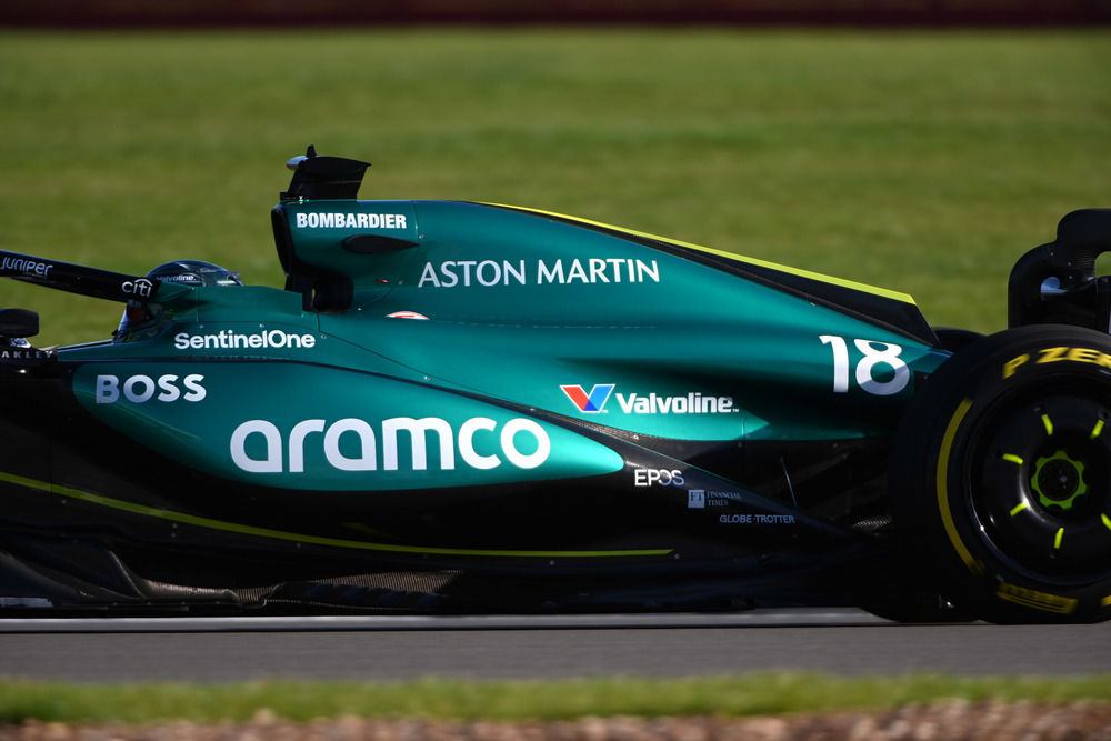 action, Silverstone Circuit, F12403a, F1, GP, Great Britain
Lance Stroll, Aston Martin AMR24